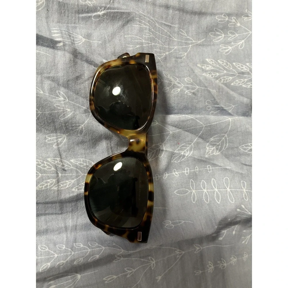 Warby Parker Everett 235 Sunglasses Tortoise Shell Square Frames with Case